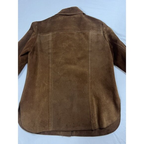 Vintage‎ Suede Jacket Woodstock California 70s Leather | Brown | Women's Small - Picture 13 of 16